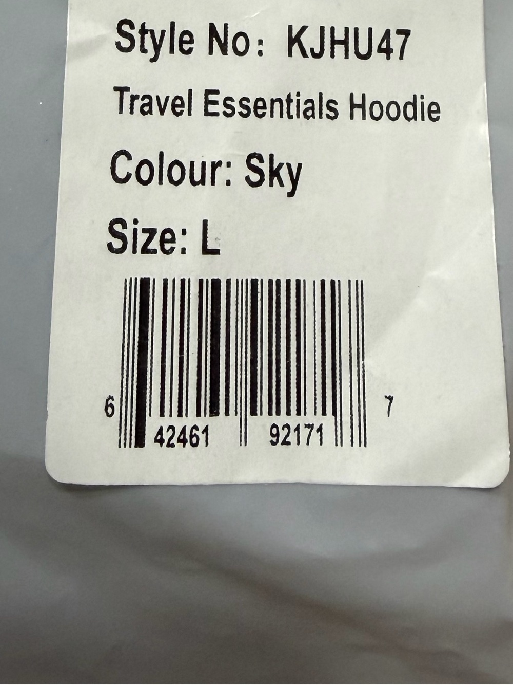 Comfort SKY Large Travel Essentials Hoodie - Picture 8 of 9